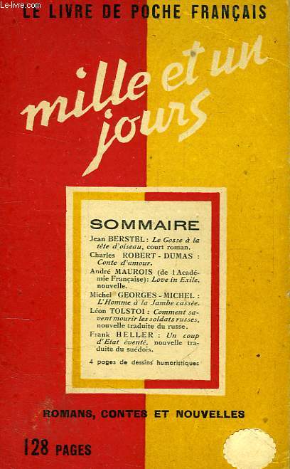 MILLE ET UN JOURS