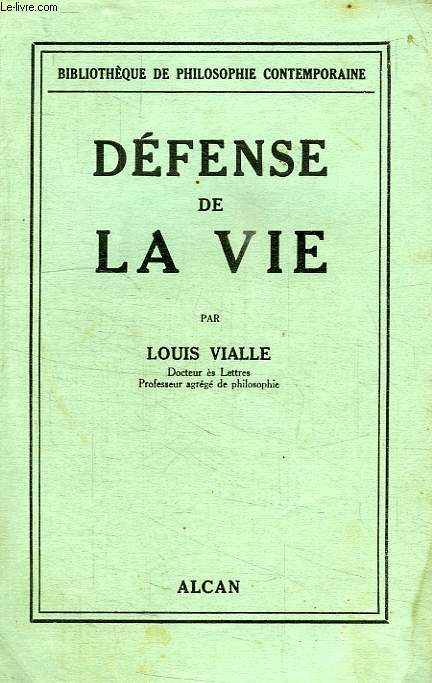 DEFENSE DE LA VIE