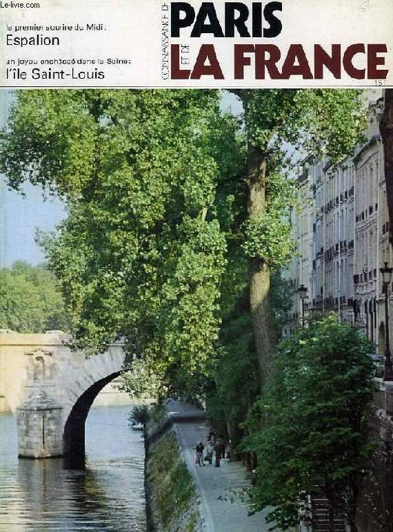 CONNAISSANCE DE PARIS ET DE LA FRANCE, N 27, 1975