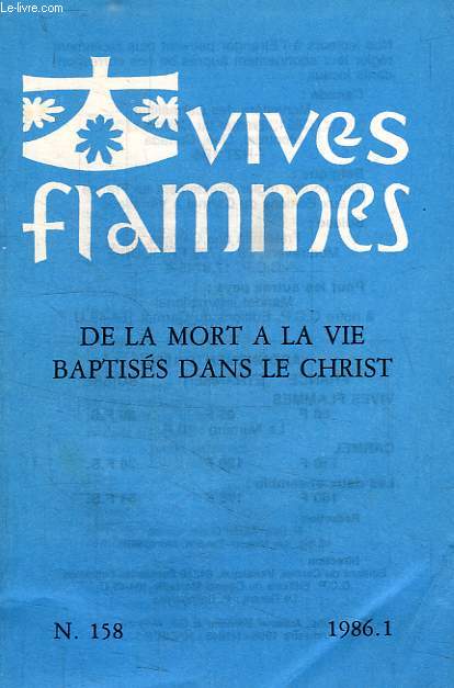 VIVES FLAMMES, N 158, 1986.1