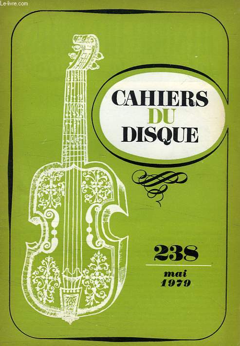 CAHIERS DU DISQUE, N 238, MAI 1979