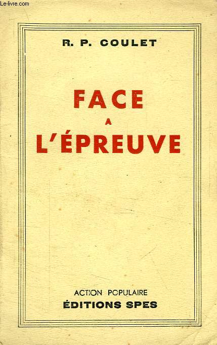 FACE A L'EPREUVE