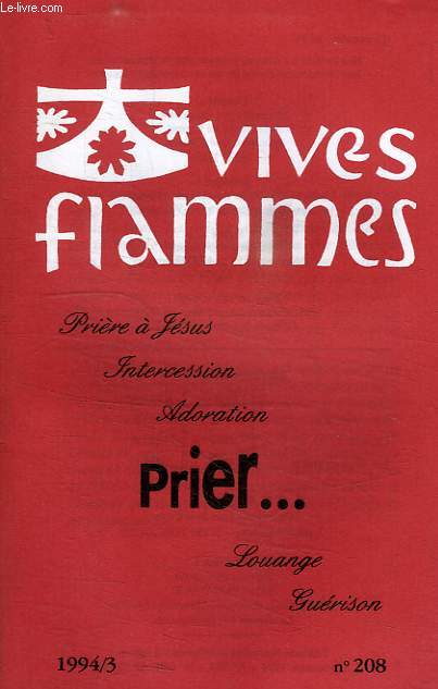 VIVES FLAMMES, N 208, 1994.3, PRIER...