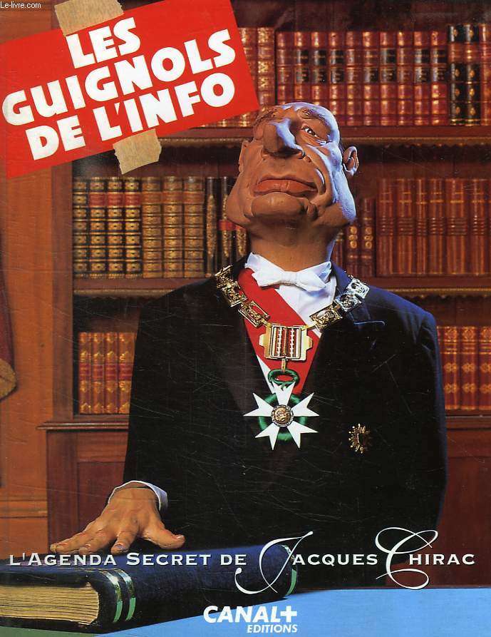 LES GUIGNOLS DE L'INFO, 1993, L'AGENDA SECRET DE JACQUES CHIRAC