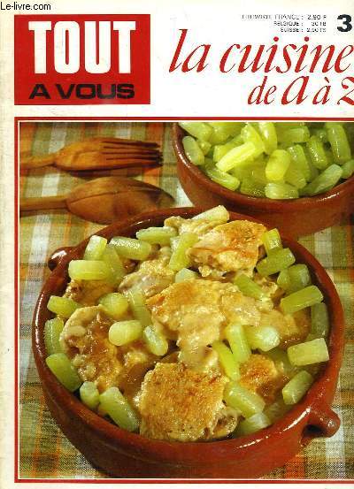 TOUT A VOUS, LA CUISINE DE A  Z, N 31