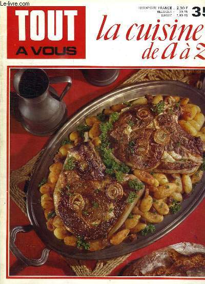 TOUT A VOUS, LA CUISINE DE A  Z, N 35