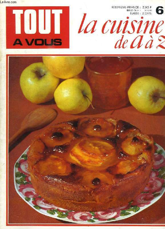 TOUT A VOUS, LA CUISINE DE A  Z, N 61
