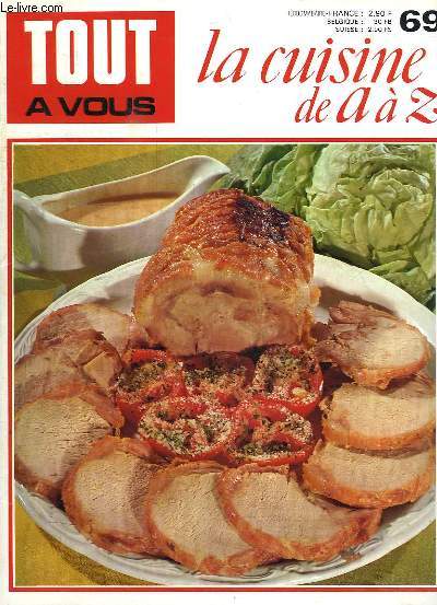 TOUT A VOUS, LA CUISINE DE A  Z, N 69