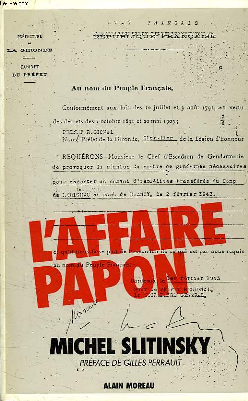 L'AFFAIRE PAPON