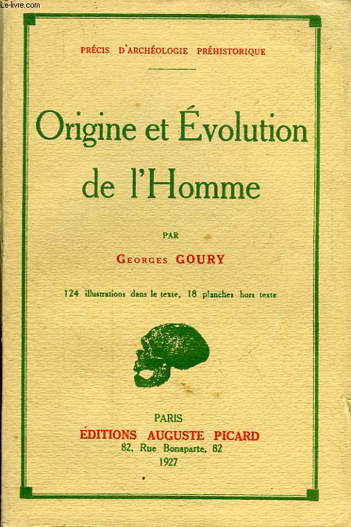 ORIGINE ET EVOLUTION DE L'HOMME