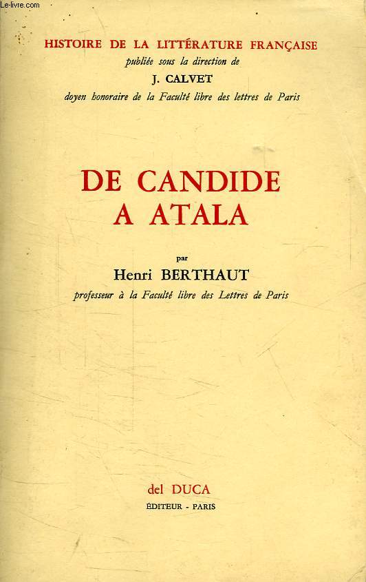 DE CANDIDE A ATALA