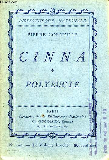 CINNA, POLYEUCTE