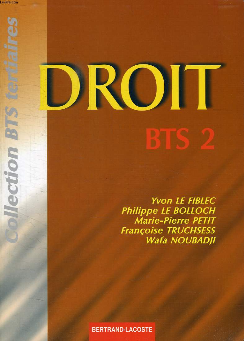 DROIT, BTS 2