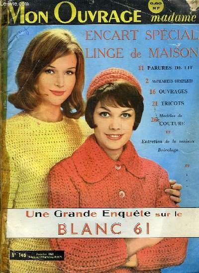 MON OUVRAGE MADAME, N 148, JAN. 1961