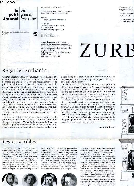LE PETIT JOURNAL DES GRANDES EXPOSITIONS, N 177, JAN.-AVRIL 1988