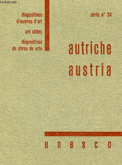DIAPOSITIVES D'OEUVRES D'ART, SERIE N 24, AUTRICHE