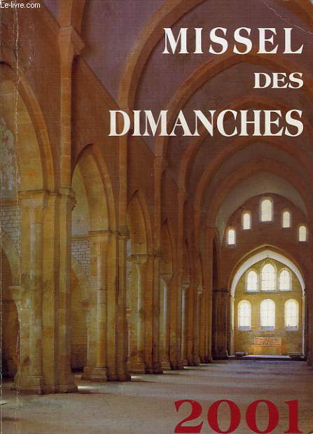 MISSEL DES DIMANCHES, 2001