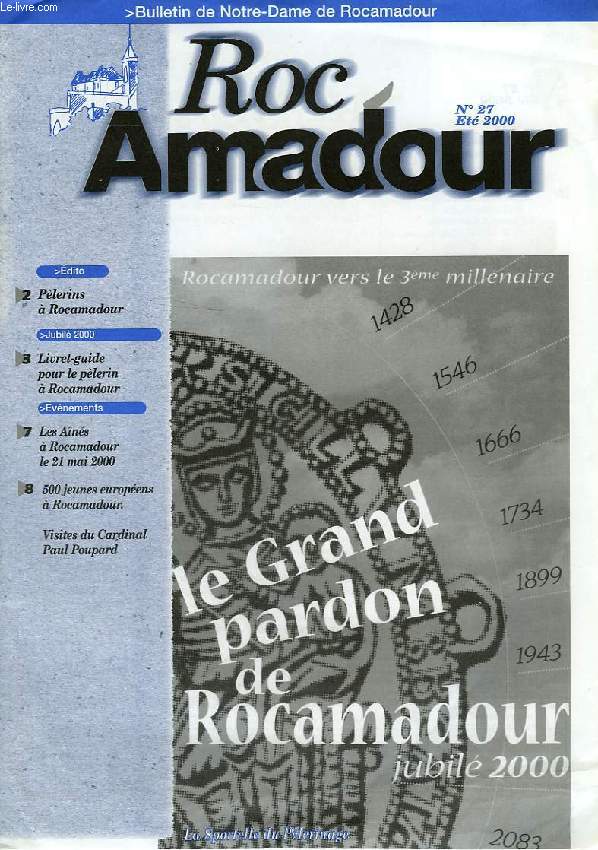 ROC-AMADOUR, N 27, ETE 2000