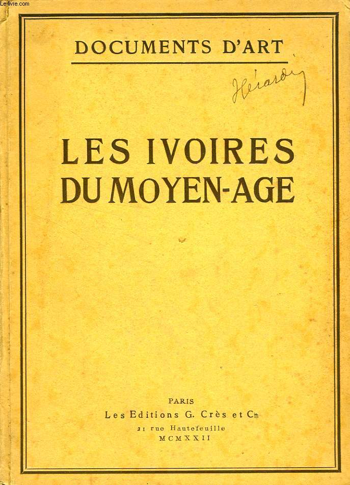 LES IVOIRES DU MOYEN-AGE