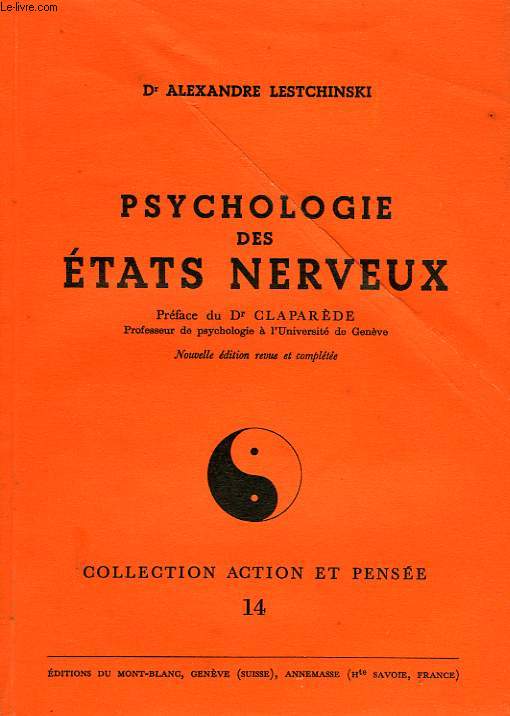 PSYCHOLOGIE DES ETATS NERVEUX