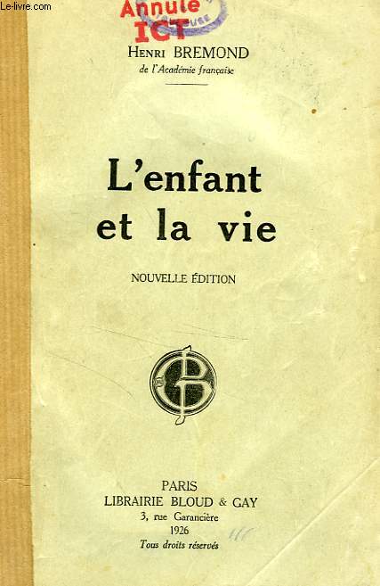 L'ENFANT ET LA VIE