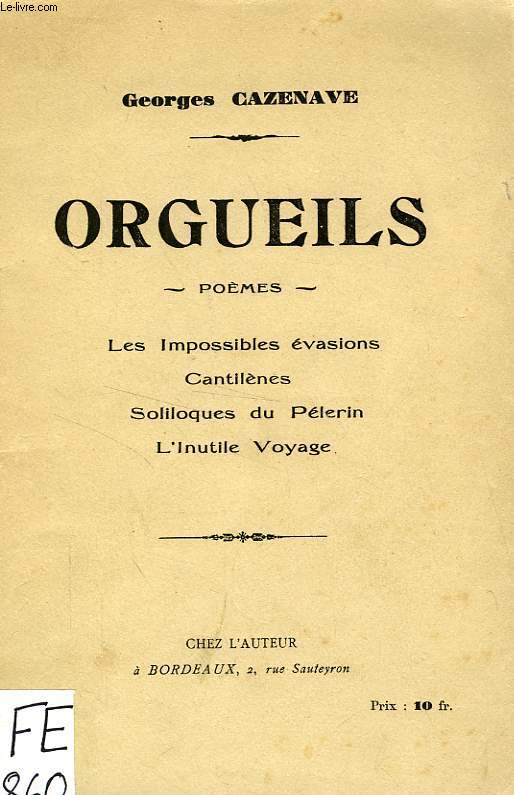 ORGUEILS