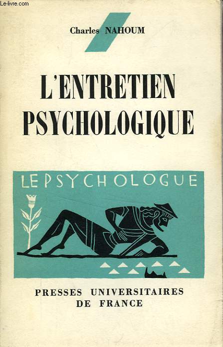 L'ENTRETIEN PSYCHOLOGIQUE