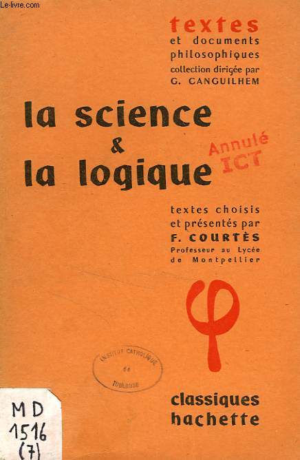 LA SCIENCE & LA LOGIQUE