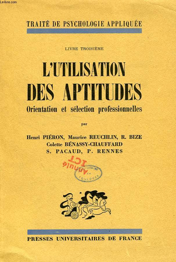 L'UTILISATION DES APTITUDES