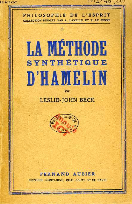 LA METHODE SYNTHETIQUE D'HAMELIN