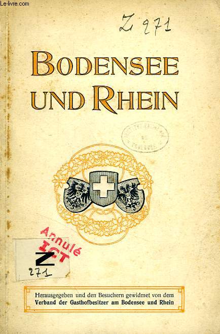 VOM BODENSEE BIS ZUM RHEINFALL, 1909