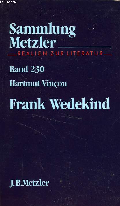 FRANK WEDEKIND