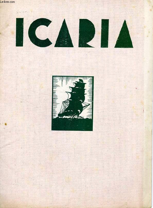 ICARIA, ANY 1, Num. 1, FEBRER DE 1932
