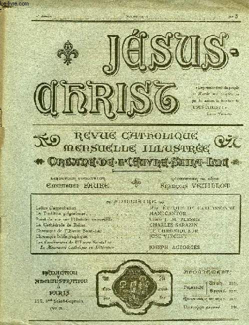 JESUS-CHRIST, 2e ANNEE, N 3, MARS 1919