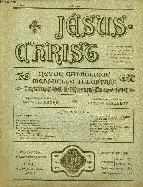 JESUS-CHRIST, 2e ANNEE, N 5, MAI 1919