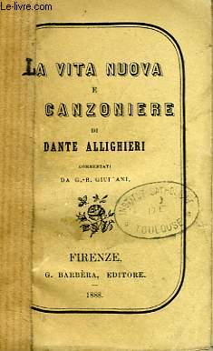 LA VITA NUOVA E IL CANZONIERE