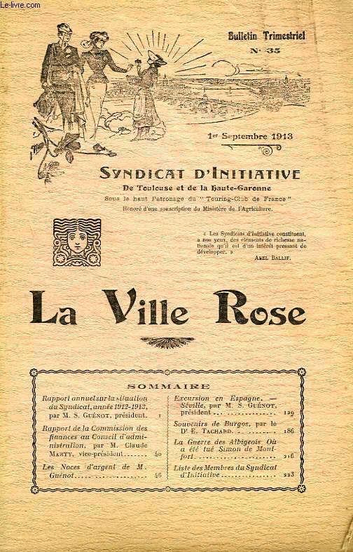 LA VILLE ROSE, N 35, 1er SEPT. 1913