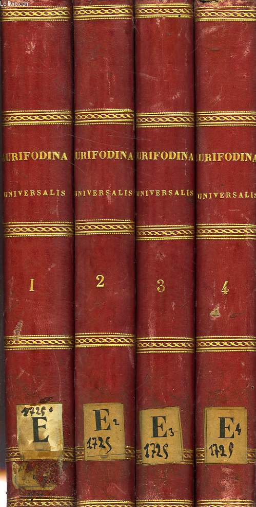 AURIFODINA UNIVERSALIS SCIENTIARUM DIVINARUM ATQUE HUMANARUM, 4 TOMES