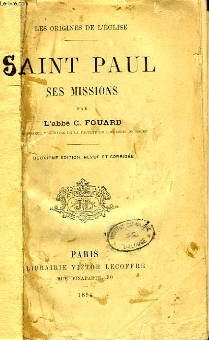 SAINT PAUL, SES MISSIONS