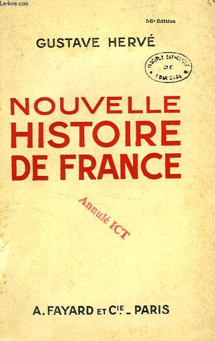 NOUVELLE HISTOIRE DE FRANCE