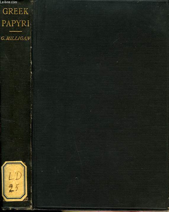 SELECTIONS FROM THE GREEK PAPYRI