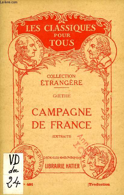 CAMPAGNE DE FRANCE (EXTRAITS)