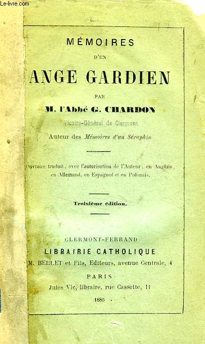 MEMOIRES D'UN ANGE GARDIEN