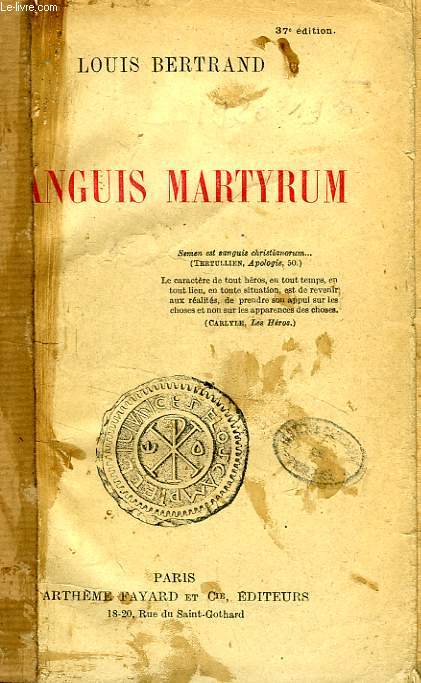 SANGUIS MARTYRUM