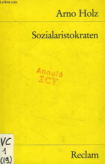 SOZIALARISTOKRATEN