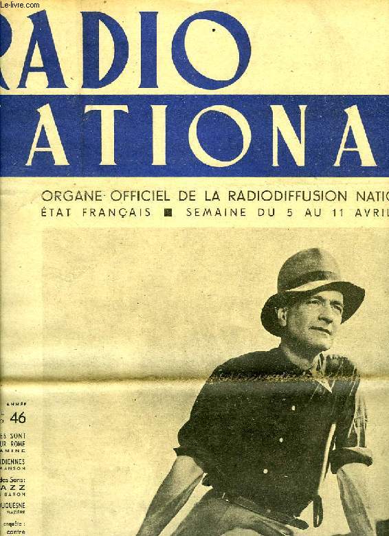 RADIO NATIONAL, N 46, AVRIL 1942