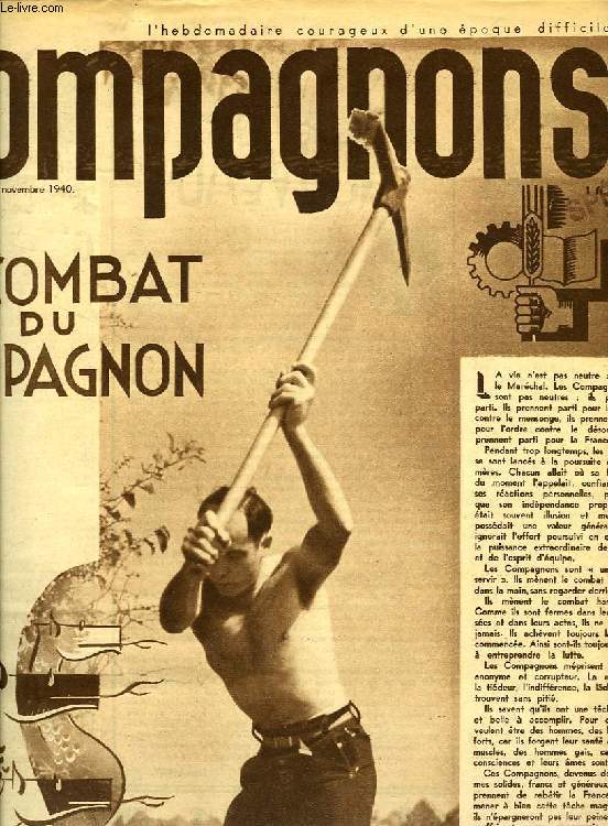COMPAGNONS, N 3, 2 NOV. 1940