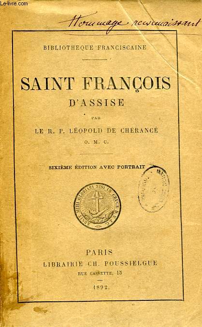 SAINT FRANCOIS D'ASSISE