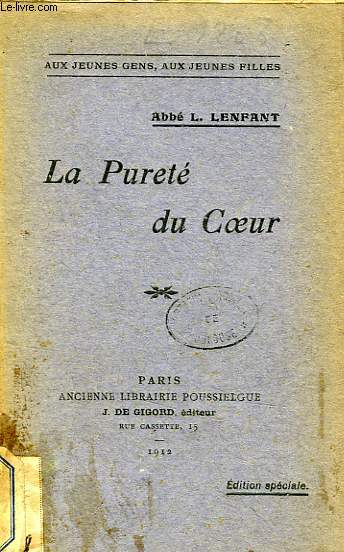 LA PURETE DU COEUR