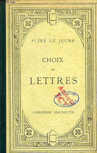 CHOIX DE LETTRES